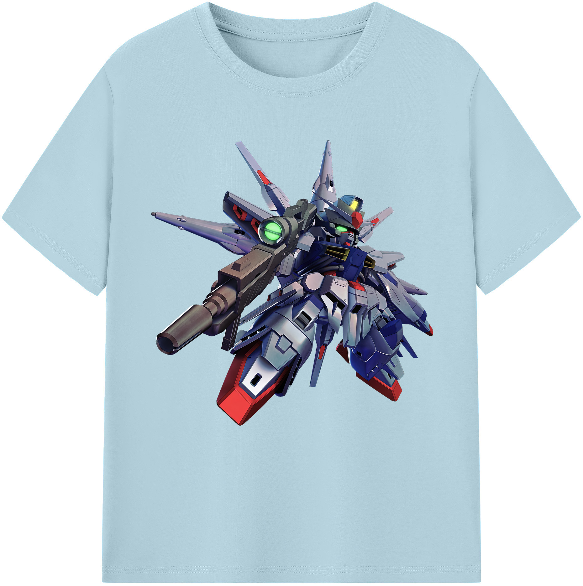 （画像用） 機動戦士ガンダム Mobile Suit Gundam 綿100％半袖Tシャツ（フロントプリント）